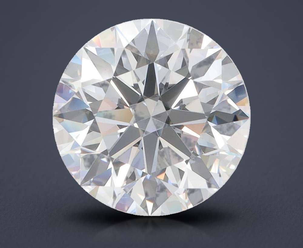5.32ct D FL Rare Carat Ideal Cut Round Lab Grown Diamond