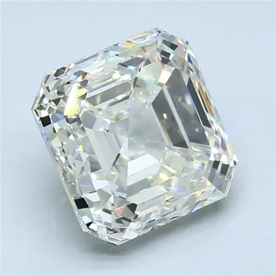 5.01ct J SI1 Very Good Cut Asscher Diamond