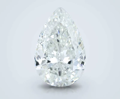 3.05ct G SI2 Very Good Cut Pear Diamond
