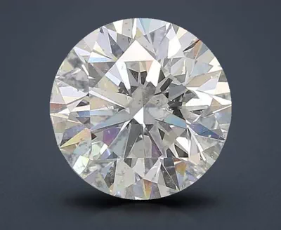 3.73ct G SI2 Rare Carat Ideal Cut Round Diamond