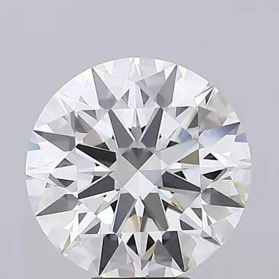 7.15ct H VVS2 Rare Carat Ideal Cut Round Lab Grown Diamond