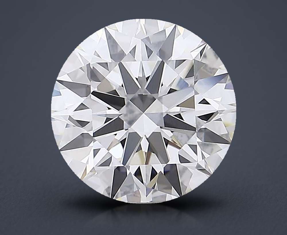7.15ct H VVS2 Rare Carat Ideal Cut Round Lab Grown Diamond