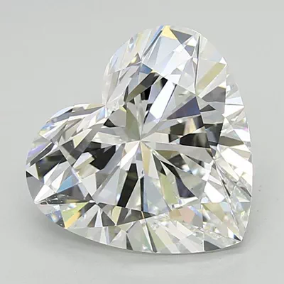 5.08ct E VS1 Rare Carat Ideal Cut Heart Lab Grown Diamond