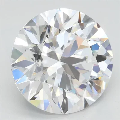 3.82ct D IF Rare Carat Ideal Cut Round Lab Grown Diamond