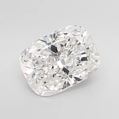 4.51ct E VVS2 Rare Carat Ideal Cut Cushion Lab Grown Diamond