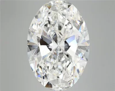 10.01ct F VVS2 Rare Carat Ideal Cut Oval Lab Grown Diamond