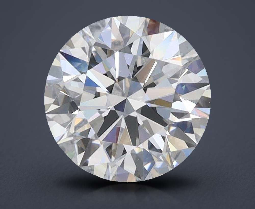 1.59ct D FL Rare Carat Ideal Cut Round Lab Grown Diamond