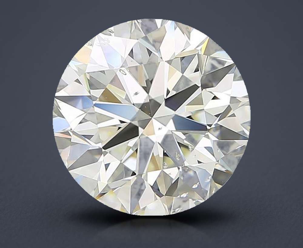 5.01ct J SI1 Excellent Cut Round Diamond