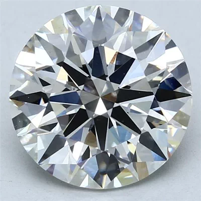 4.06ct F VS1 Rare Carat Ideal Cut Round Lab Grown Diamond