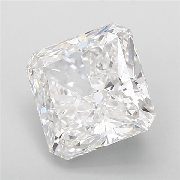 5.76ct E VS1 Rare Carat Ideal Cut Radiant Lab Grown Diamond