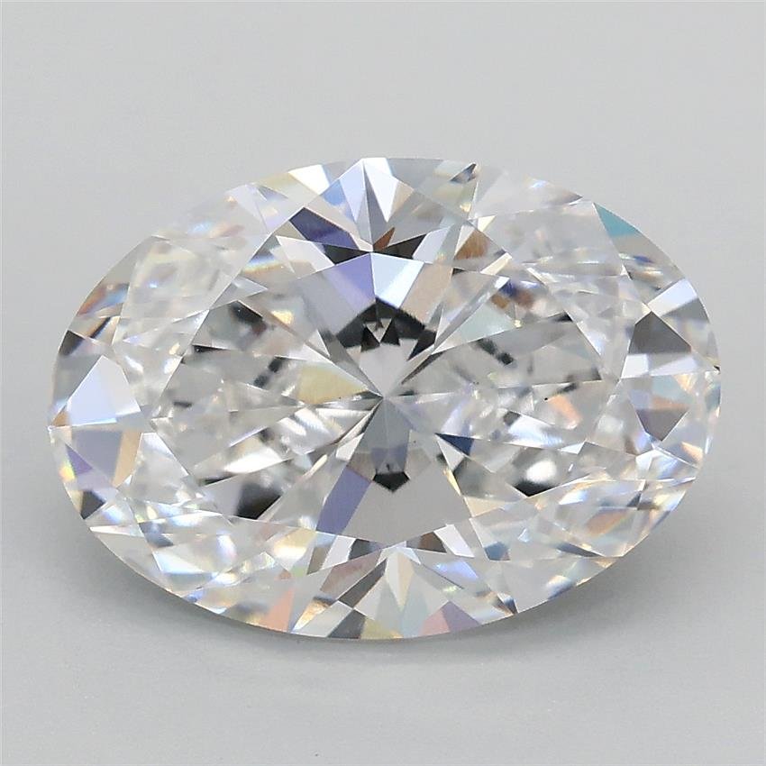 3.03ct D VS1 Rare Carat Ideal Cut Oval Lab Grown Diamond