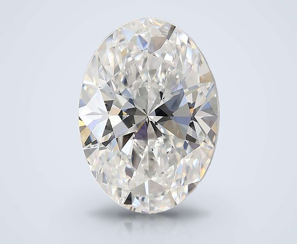 2.07ct D VS1 Rare Carat Ideal Cut Oval Lab Grown Diamond