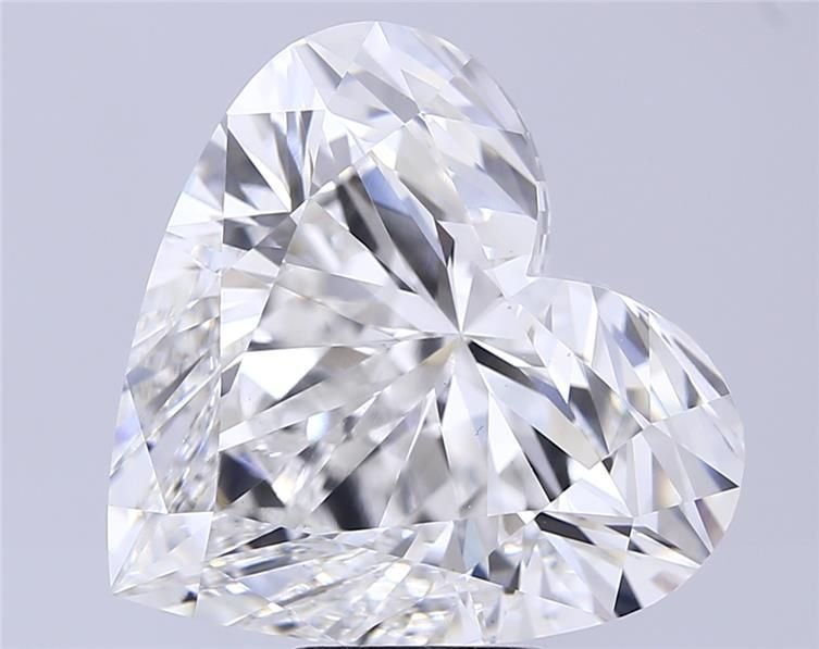 13.08ct E VVS2 Rare Carat Ideal Cut Heart Lab Grown Diamond