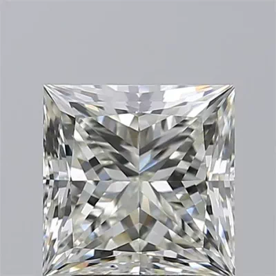 2.30ct J VVS2 Rare Carat Ideal Cut Princess Diamond