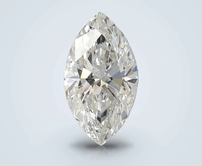 3.05ct F VS1 Rare Carat Ideal Cut Marquise Lab Grown Diamond
