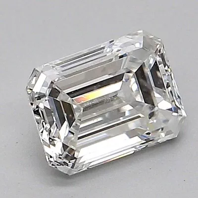 1.00ct F VS2 Very Good Cut Emerald Diamond