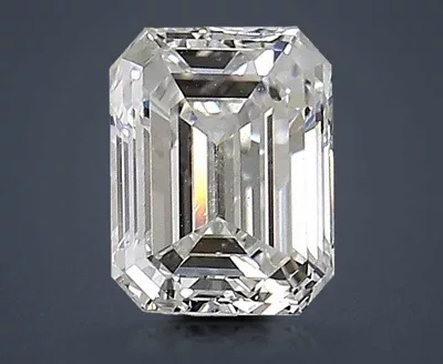 1.00ct F VS2 Very Good Cut Emerald Diamond