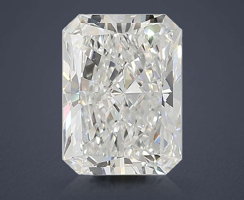 2.53ct E VS1 Rare Carat Ideal Cut Radiant Lab Grown Diamond