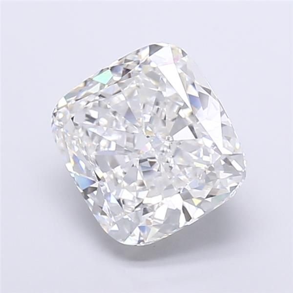 7.05ct F VVS2 Very Good Cut Cushion Lab Grown Diamond