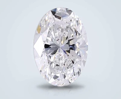 3.51ct D VS1 Very Good Cut Oval Lab Grown Diamond