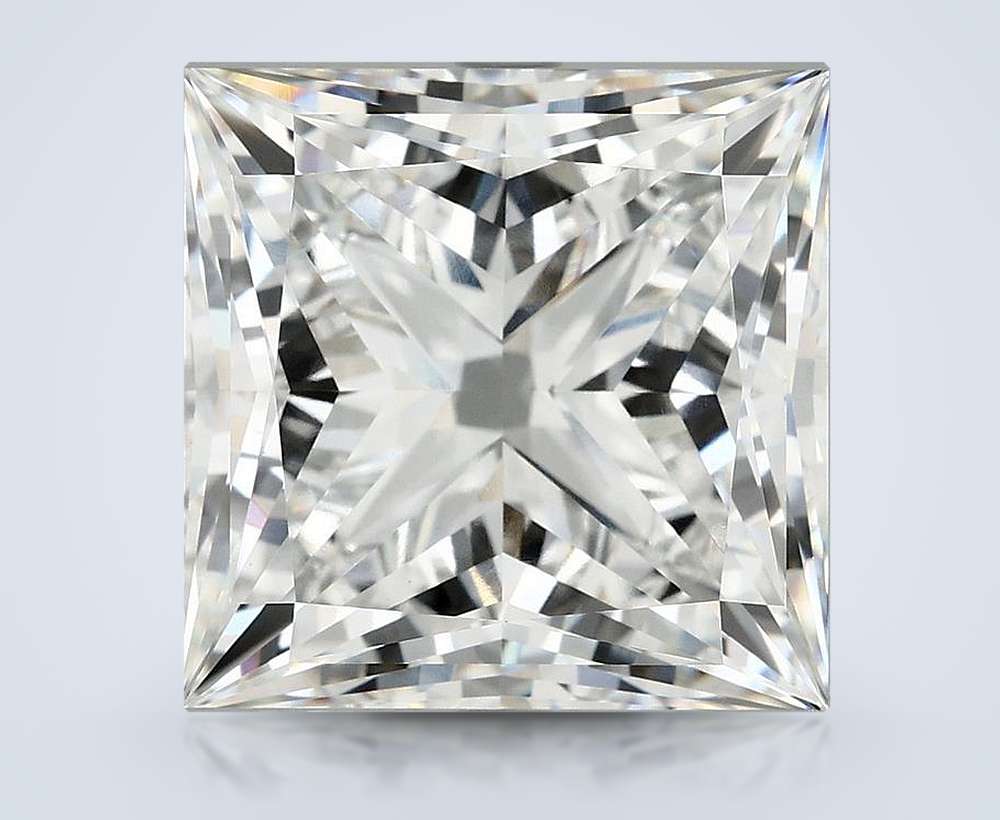 10.82ct F VVS2 Rare Carat Ideal Cut Princess Lab Grown Diamond