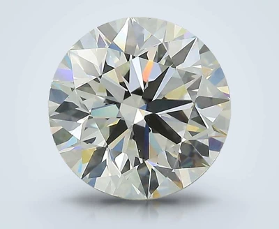 3.03ct I VVS2 Excellent Cut Round Lab Grown Diamond