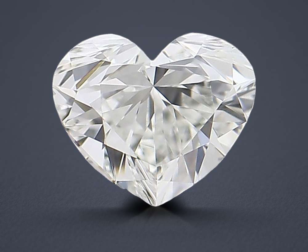 0.26ct I VVS2 Very Good Cut Heart Diamond