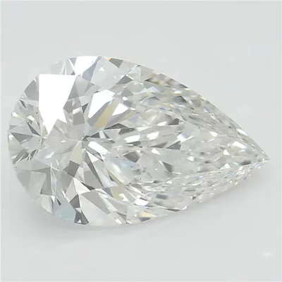 2.07ct G VS2 Rare Carat Ideal Cut Pear Lab Grown Diamond