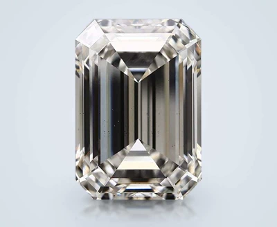15.05ct I VS2 Rare Carat Ideal Cut Emerald Lab Grown Diamond