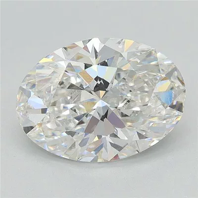 4.01ct E VVS2 Rare Carat Ideal Cut Oval Lab Grown Diamond