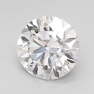 2.01ct D VS2 Excellent Cut Round Lab Grown Diamond