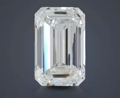15.16ct F VS2 Rare Carat Ideal Cut Emerald Lab Grown Diamond
