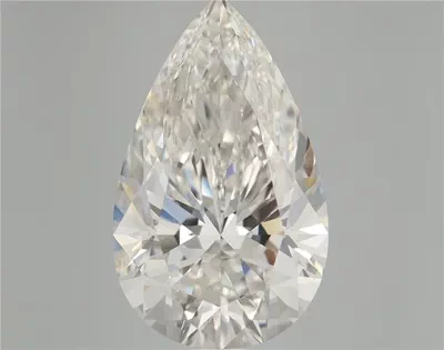 10.09ct G VS1 Rare Carat Ideal Cut Pear Lab Grown Diamond