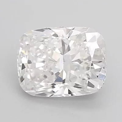 2.58ct E VS2 Rare Carat Ideal Cut Cushion Lab Grown Diamond