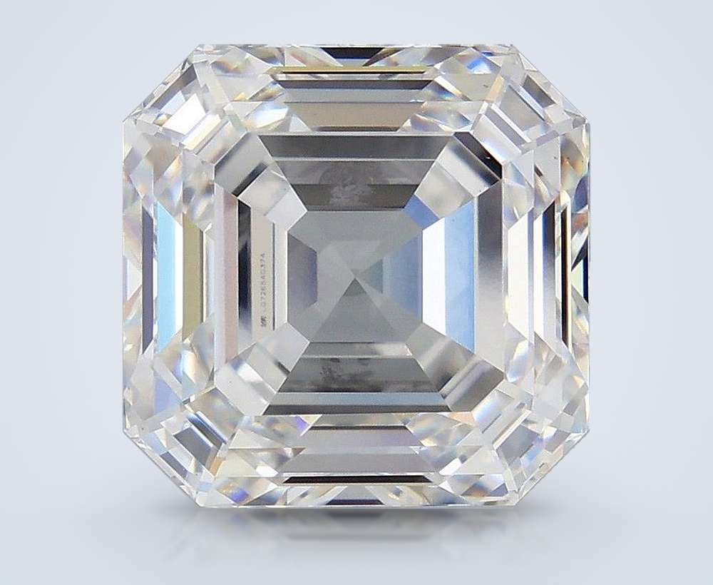 5.03ct F VS1 Rare Carat Ideal Cut Asscher Lab Grown Diamond