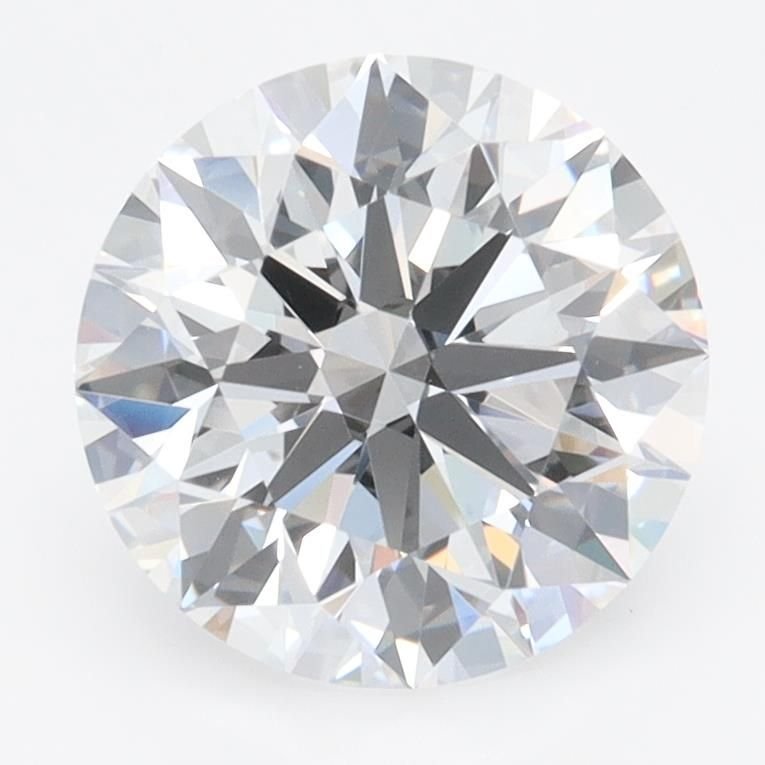 2.58ct D VVS1 Rare Carat Ideal Cut Round Lab Grown Diamond