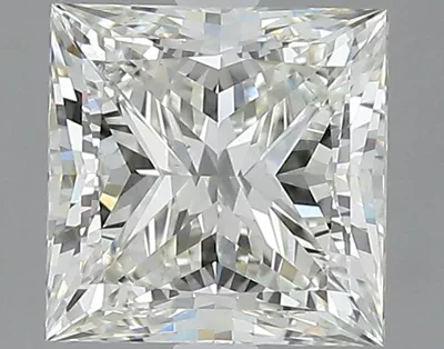 2.01ct K SI2 Rare Carat Ideal Cut Princess Diamond