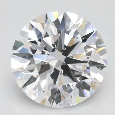 2.54ct D IF Rare Carat Ideal Cut Round Lab Grown Diamond