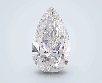 1.51ct G VS1 Rare Carat Ideal Cut Pear Lab Grown Diamond