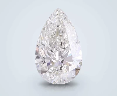 5.04ct G VVS2 Rare Carat Ideal Cut Pear Lab Grown Diamond
