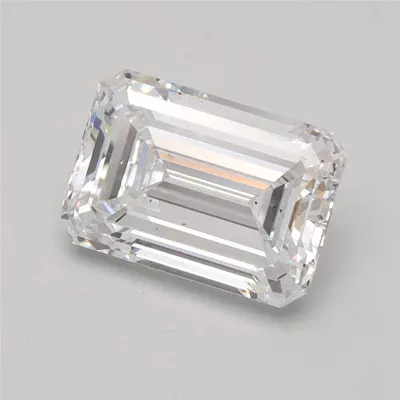 1.63ct E VS2 Rare Carat Ideal Cut Emerald Lab Grown Diamond