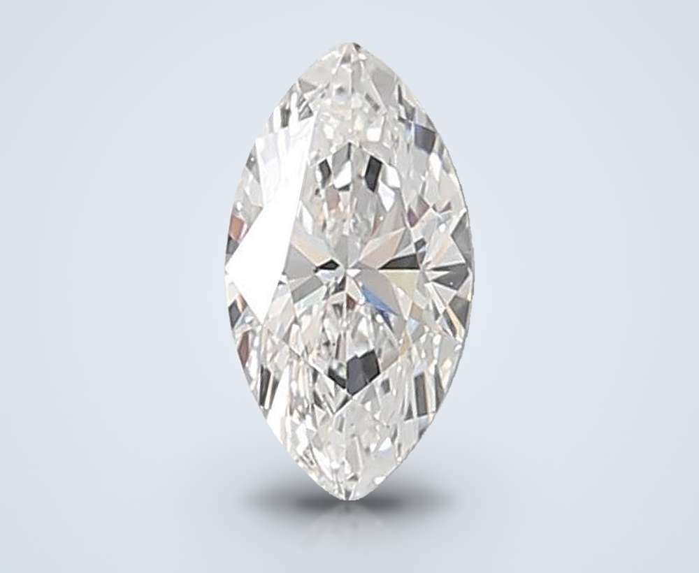 1.36ct D VS1 Rare Carat Ideal Cut Marquise Lab Grown Diamond