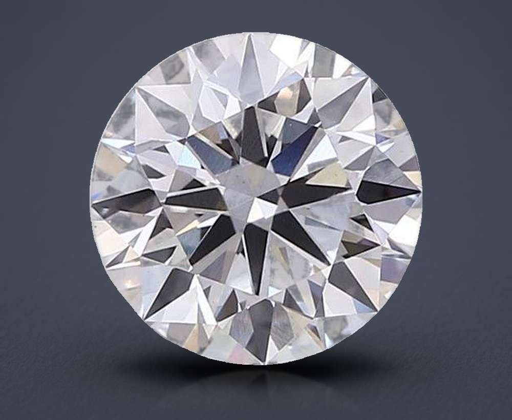 2.55ct G VS1 Rare Carat Ideal Cut Round Lab Grown Diamond