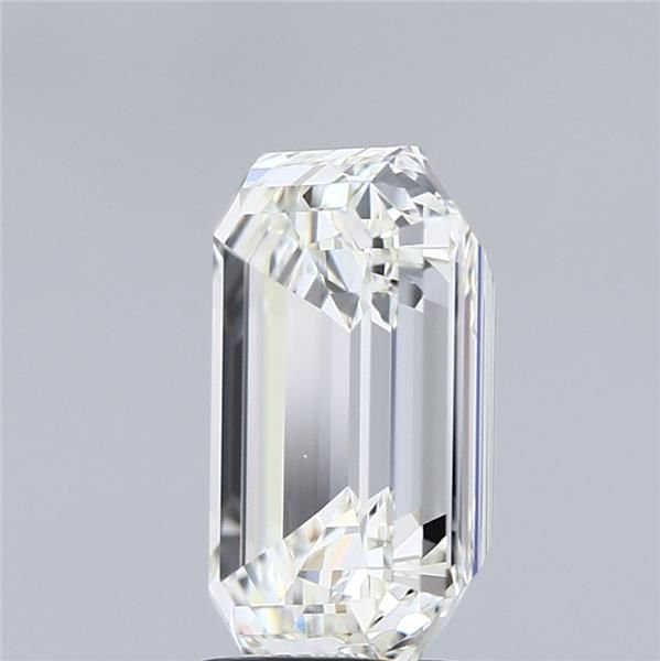 4.01ct J VS2 Rare Carat Ideal Cut Emerald Diamond