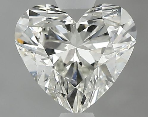1.08ct K SI2 Rare Carat Ideal Cut Heart Diamond