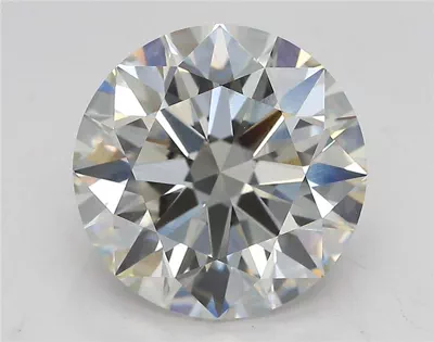 4.10ct G VVS2 Rare Carat Ideal Cut Round Lab Grown Diamond