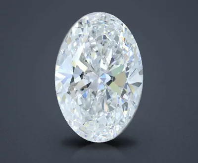 10.07ct E VS1 Rare Carat Ideal Cut Oval Lab Grown Diamond
