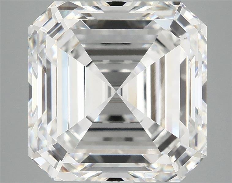 8.30ct F VVS2 Very Good Cut Asscher Lab Grown Diamond