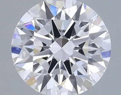 0.41ct D FL Rare Carat Ideal Cut Round Diamond