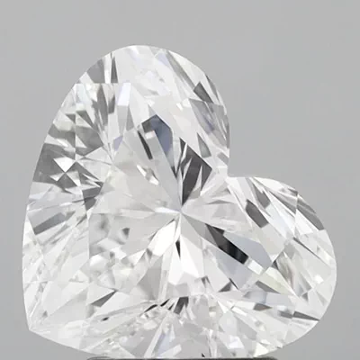 2.53ct D VS1 Rare Carat Ideal Cut Heart Lab Grown Diamond